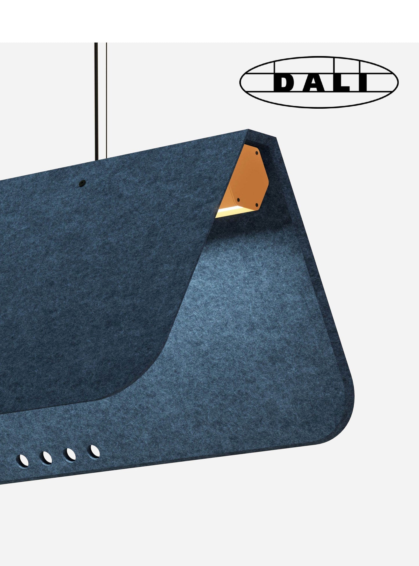 KUNTUR luminaire acoustique suspendu DALI, KALLMA