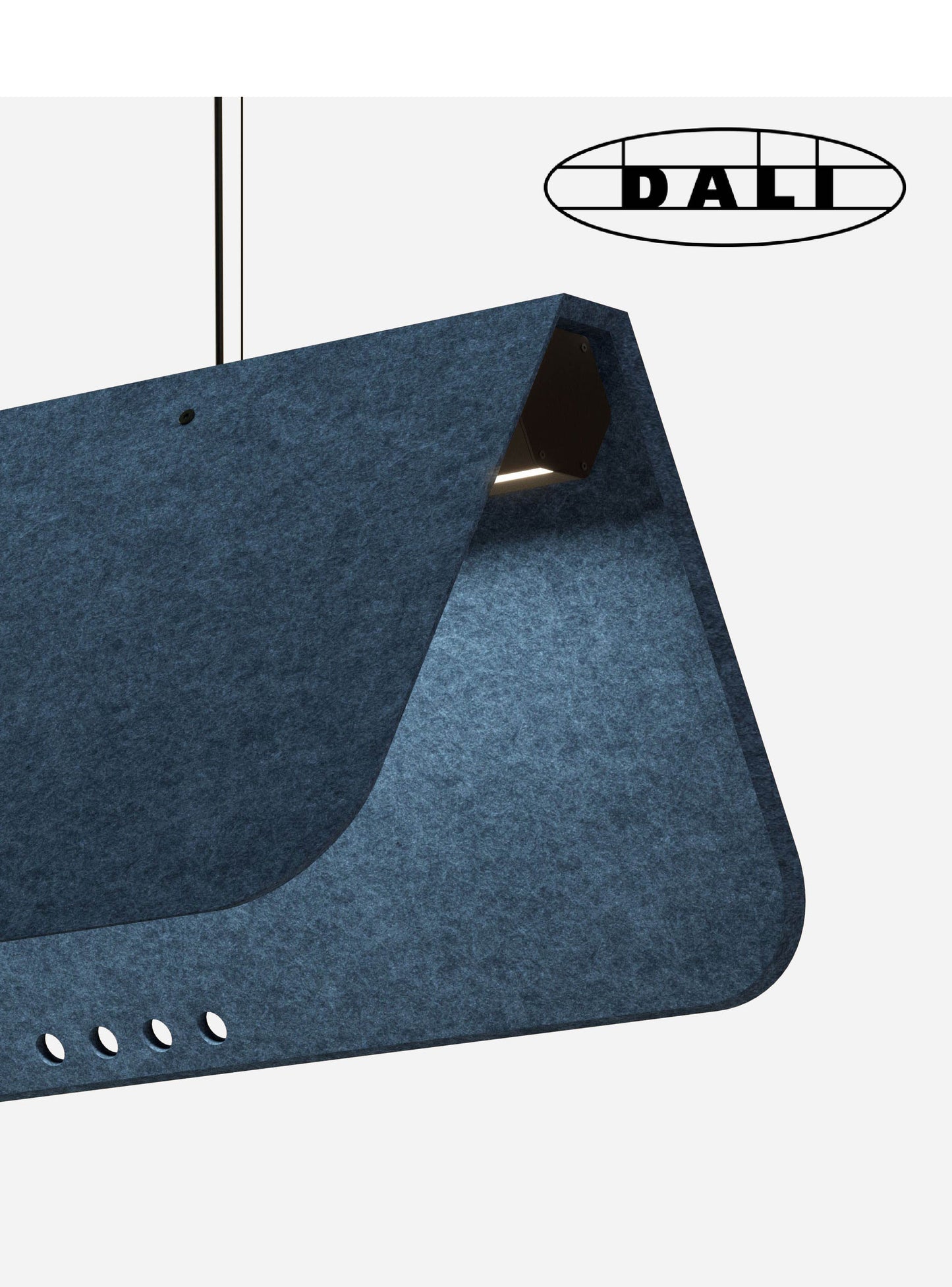 KUNTUR luminaire acoustique suspendu DALI, KALLMA