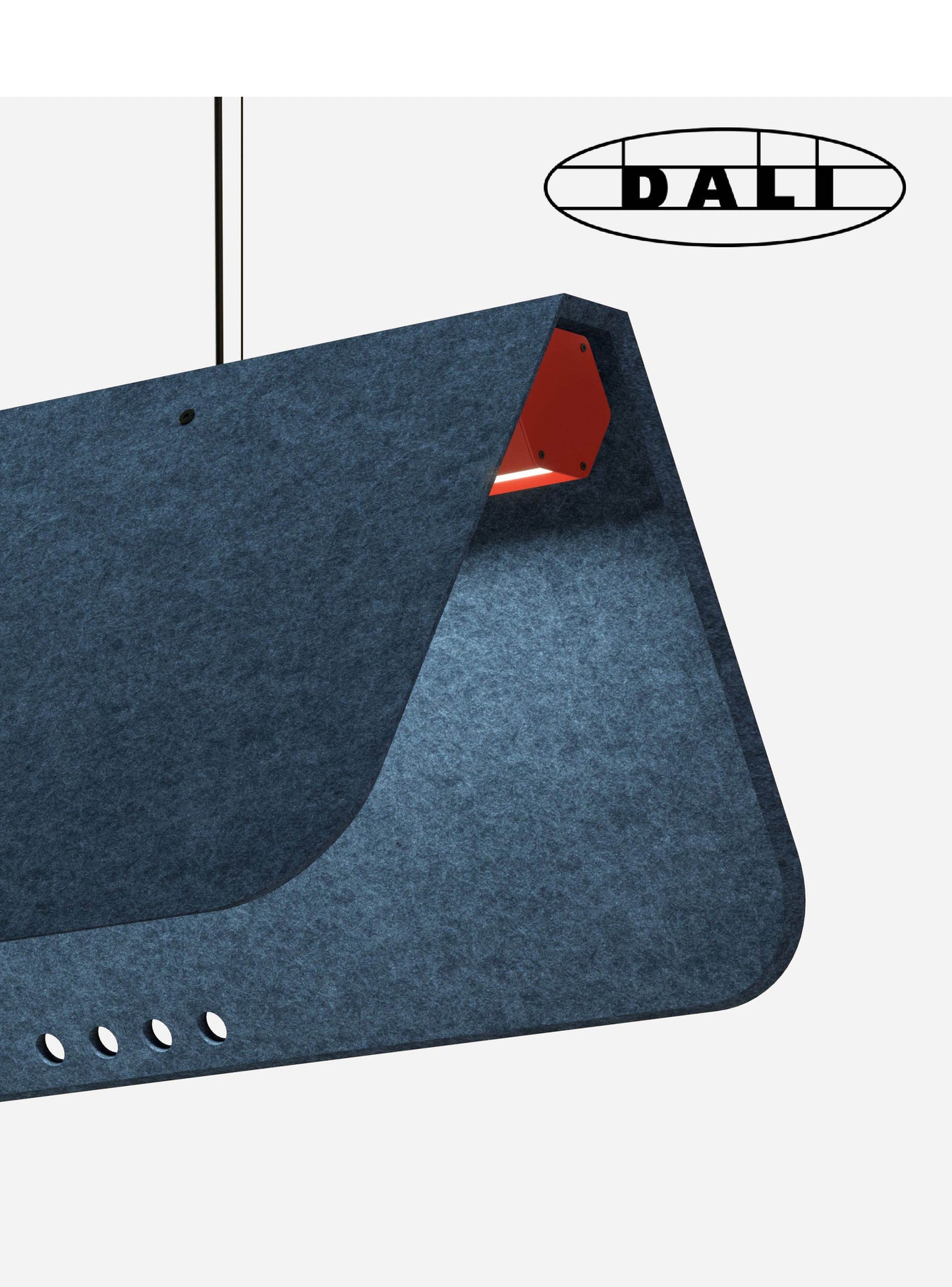 KUNTUR luminaire acoustique suspendu DALI, KALLMA