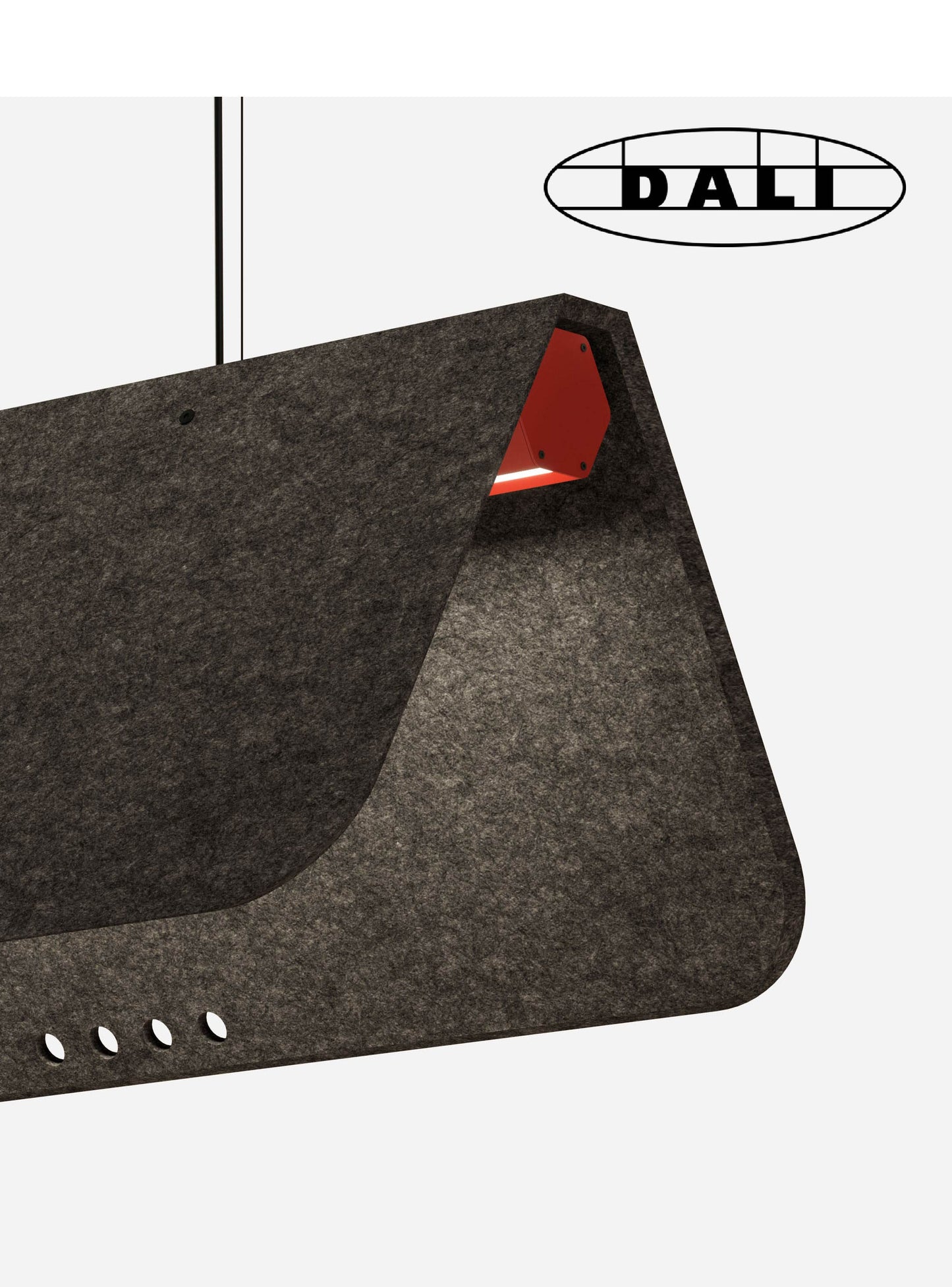 KUNTUR luminaire acoustique suspendu DALI, KALLMA