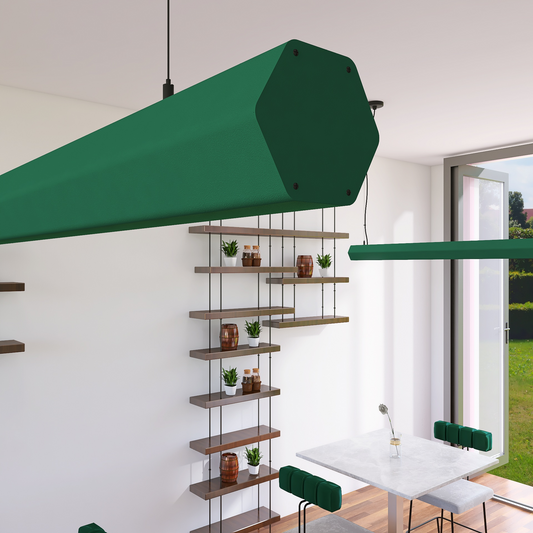 Suspension linéaire Loto - Luminaire aluminium