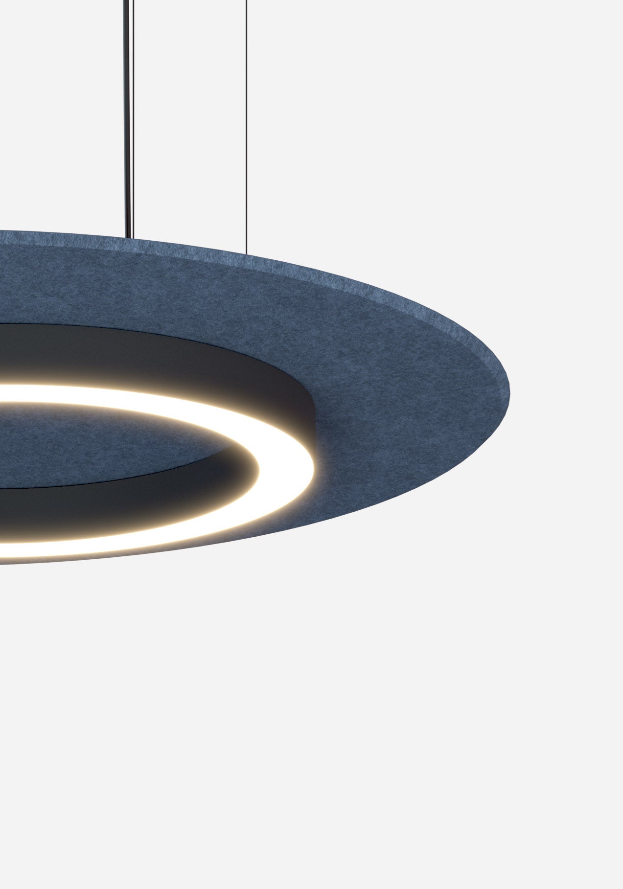 SIWI suspension circulaire acoustique, ON/OFF, KALLMA