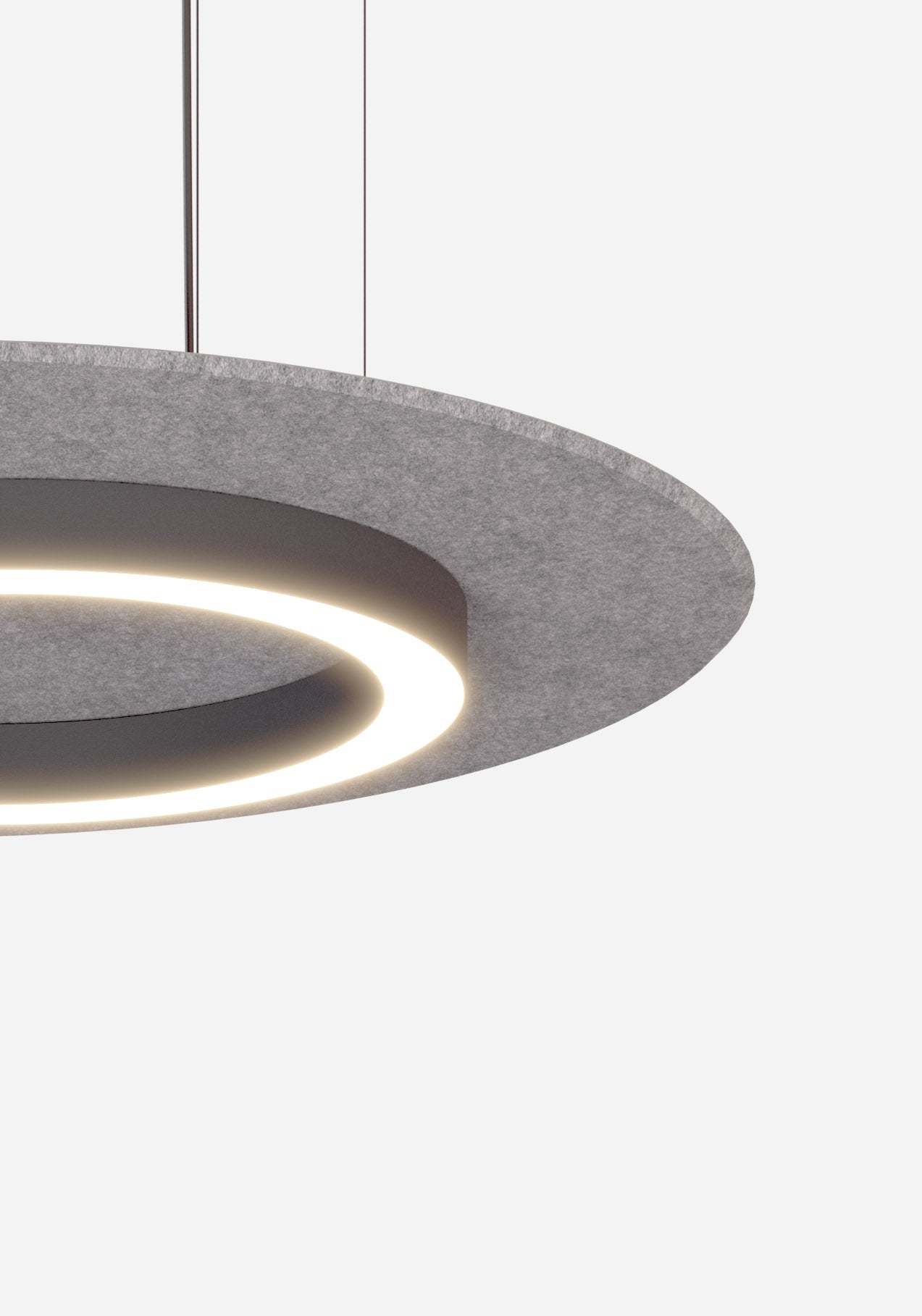 SIWI suspension circulaire acoustique, ON/OFF, KALLMA