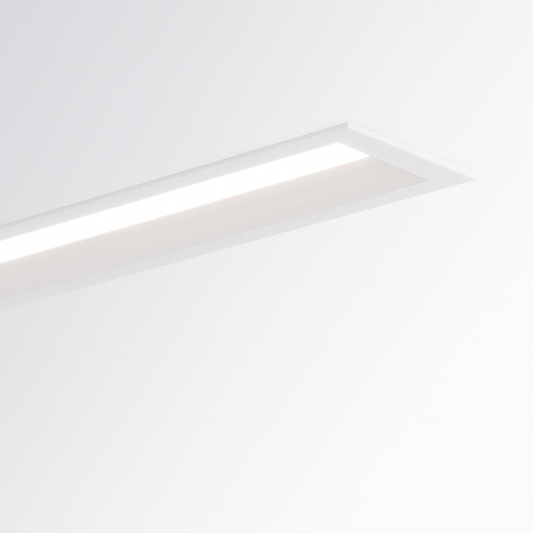 Suspension linéaire encastrable Shanga - Eclairage direct