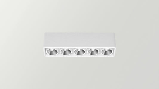 Applique Black Foster Micro Surface 5 LEDs