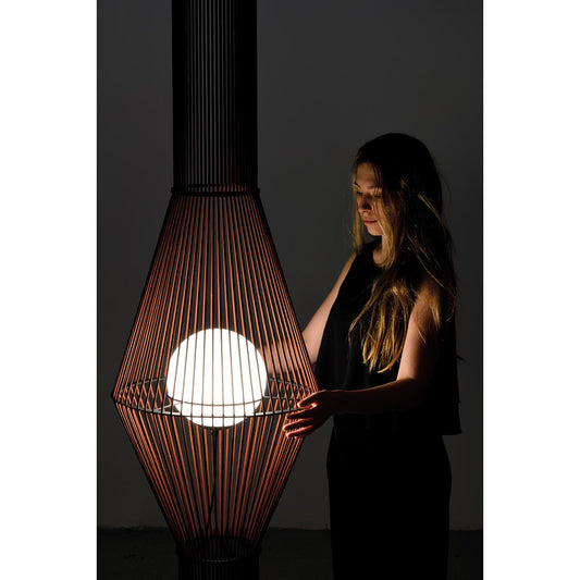 Suspension en corde Morgana à brancher – Luminaire LED en corde