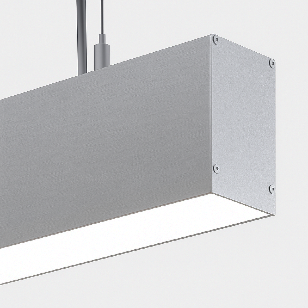Suspension linéaire en aluminium Nilo - Luminaire LED