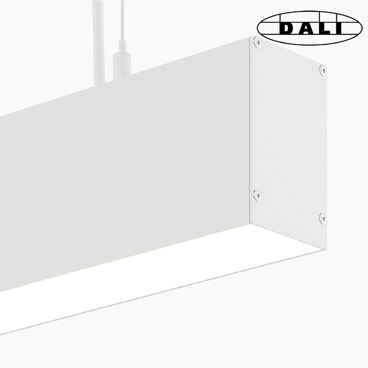 Suspension linéaire en aluminium Nilo - Luminaire DALI