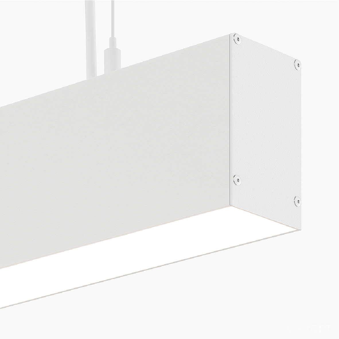 Suspension linéaire en aluminium Nilo - Luminaire LED