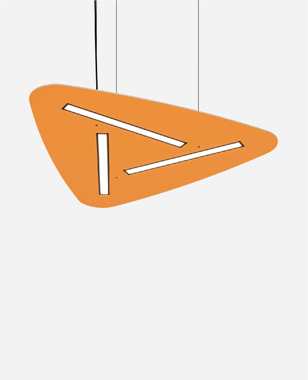 Suspension bois Liwi, ON-OFF, WOOD FSC à une forme organique