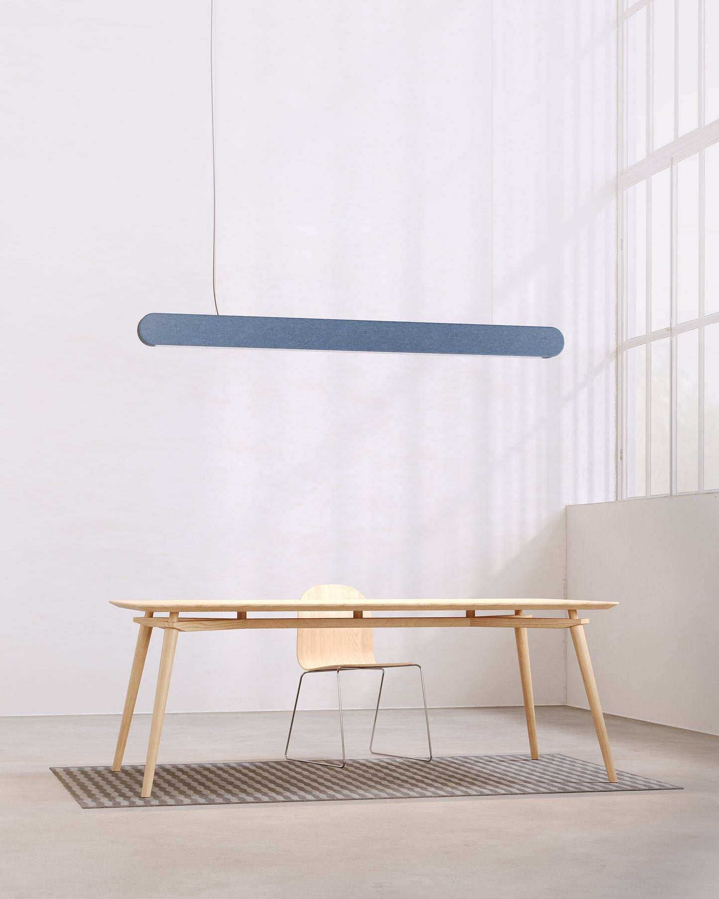KIPU luminaire linéaire acoustique ON-OFF, KALLMA