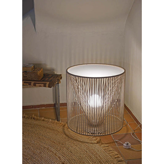 Lampe à poser en corde Mariola