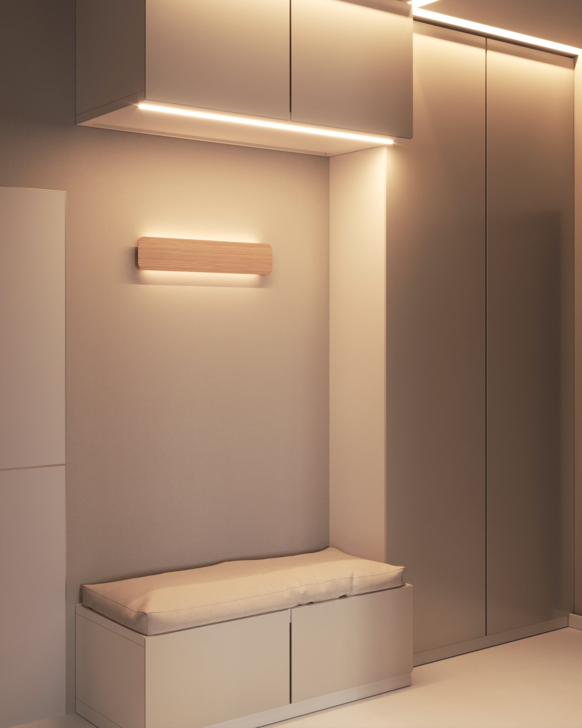 Luminaire mural bois NINA