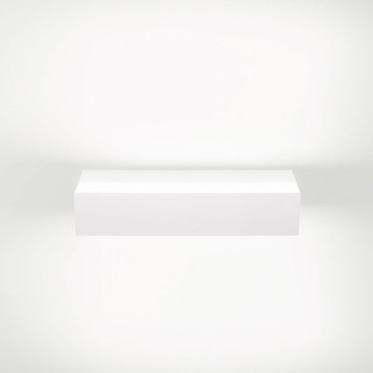 applique-murale-double-blanc-texture-rec-outdoor