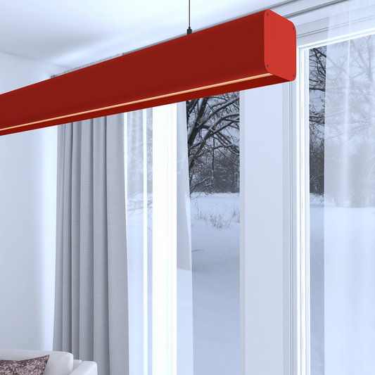 Suspension linéaire Crino - Luminaire aluminium