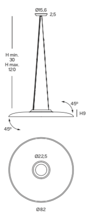 Luminaire acoustique Sonora Halo