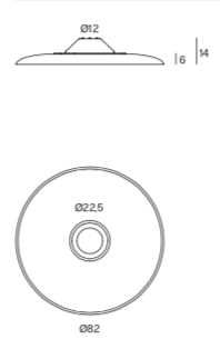 Luminaire acoustique Sonora Surface Halo