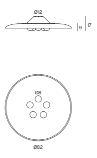 Luminaire acoustique Sonora Surface avec Sphères