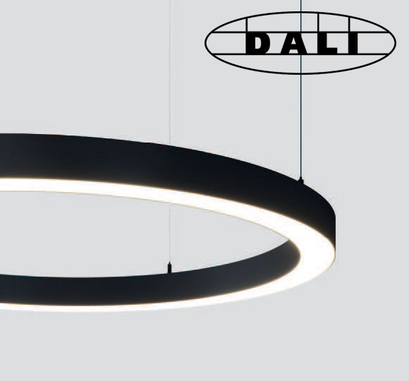 DHANA est un luminaire circulaire de haut rendement de la collection MANDALA