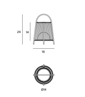 Lampe portable Allegra