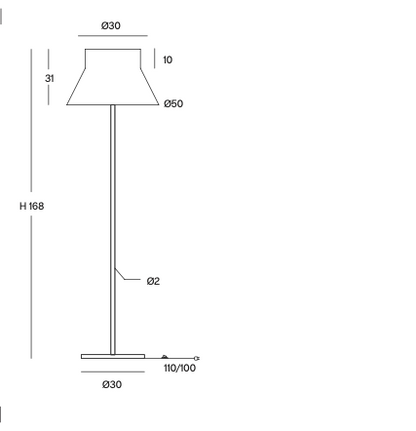 Lampadaire Kora