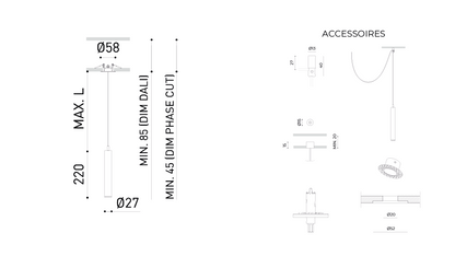 Suspension Stick 22 cm Phase Cut