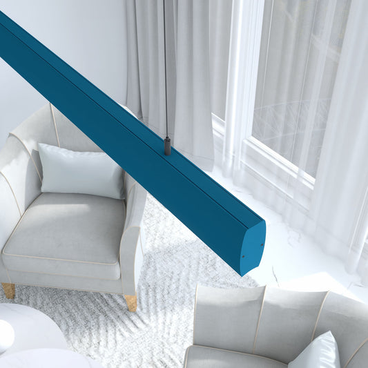 Luminaire linéaire Kiku - Suspension aluminium DALI