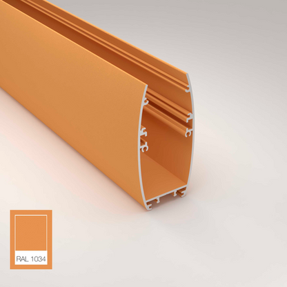 Luminaire linéaire Kiku - Suspension aluminium DALI