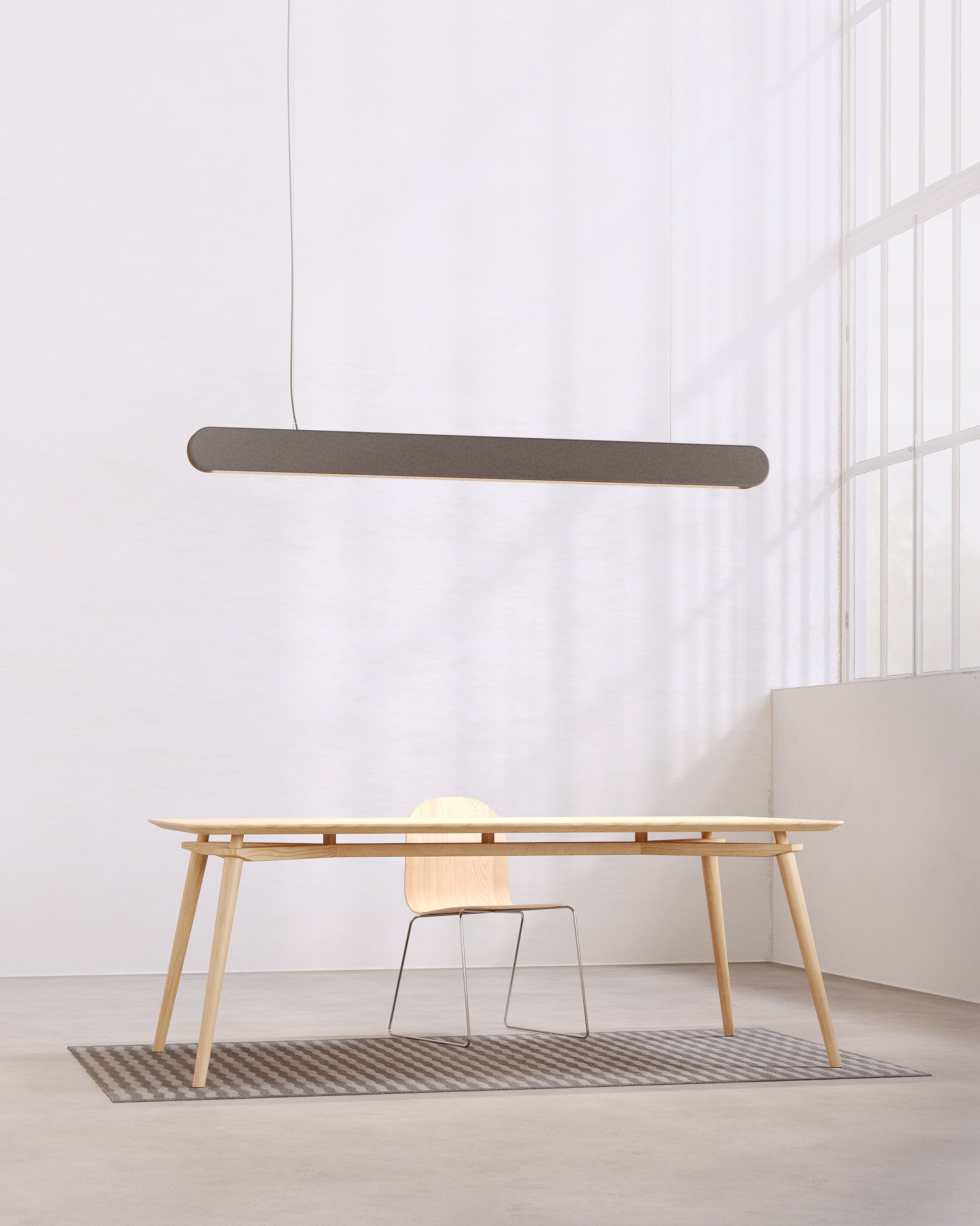 Luminaire linéaire acoustique Kipu Ultimlux