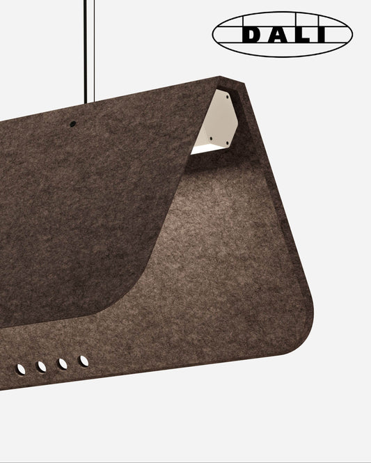 KUNTUR luminaire acoustique suspendu DALI, KALLMA