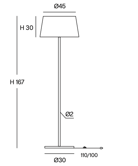 lampadaire-interieur-drum-1pied-O50cm