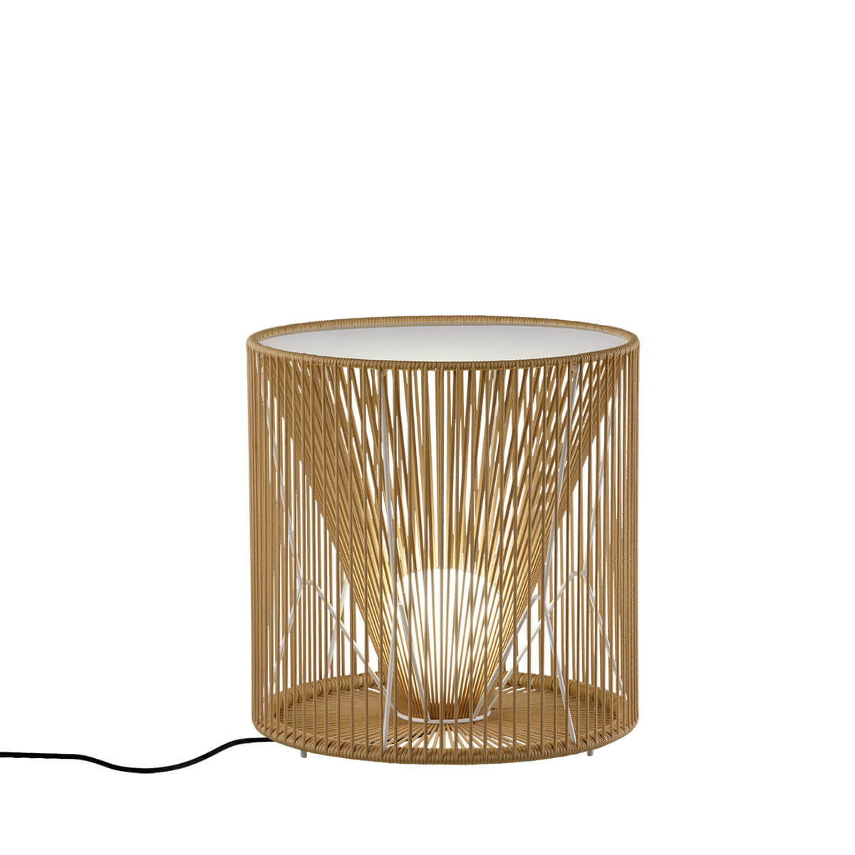 Lampe à poser en corde Mariona