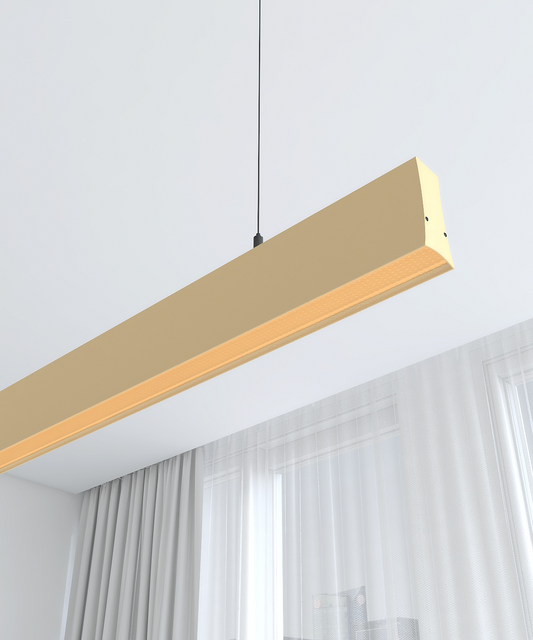 Suspension linéaire Lirio - Plafonnier aluminium HCL