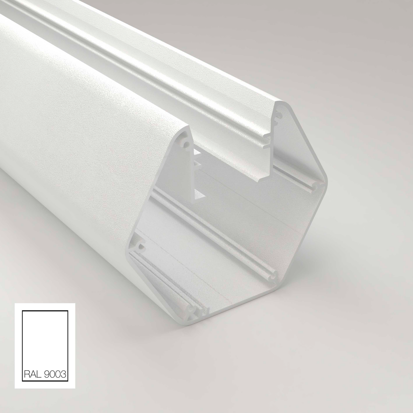 Suspension linéaire Loto - Luminaire aluminium DALI