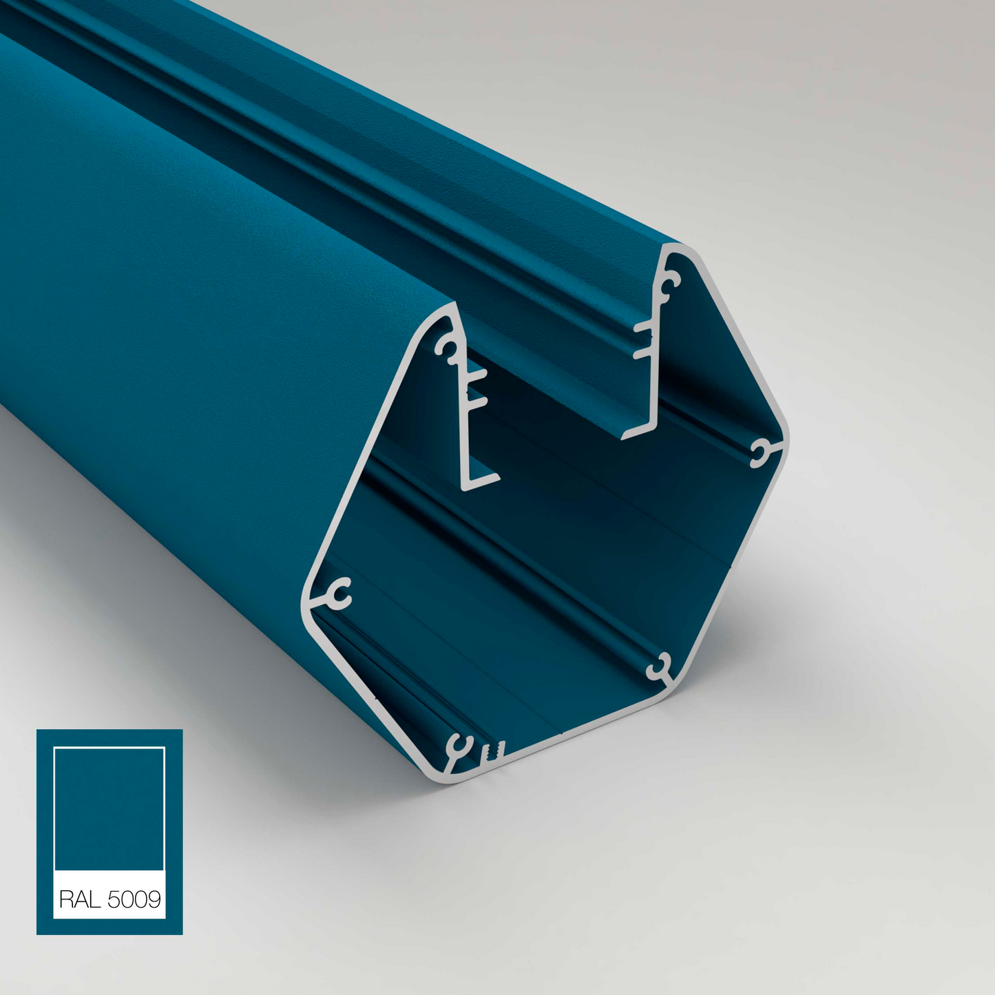 Suspension linéaire Loto - Luminaire aluminium DALI