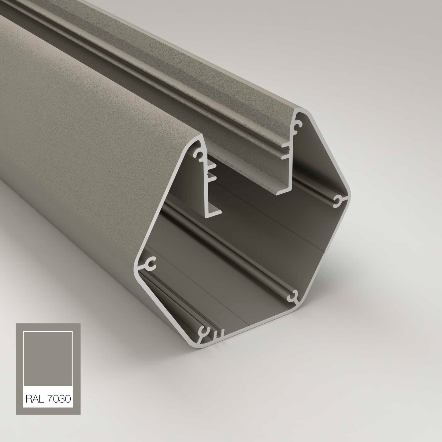 Suspension linéaire Loto - Luminaire aluminium DALI