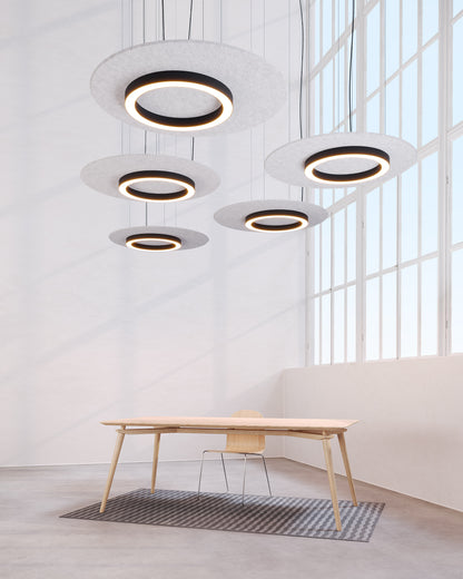 SIWI suspension circulaire acoustique, ON/OFF, KALLMA