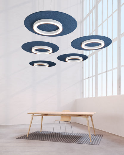 SIWI suspension circulaire acoustique, ON/OFF, KALLMA