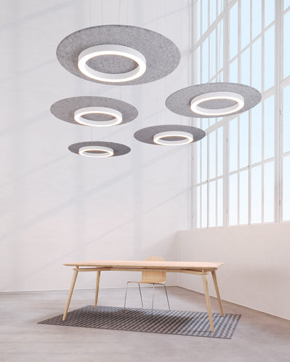 SIWI suspension circulaire acoustique, ON/OFF, KALLMA