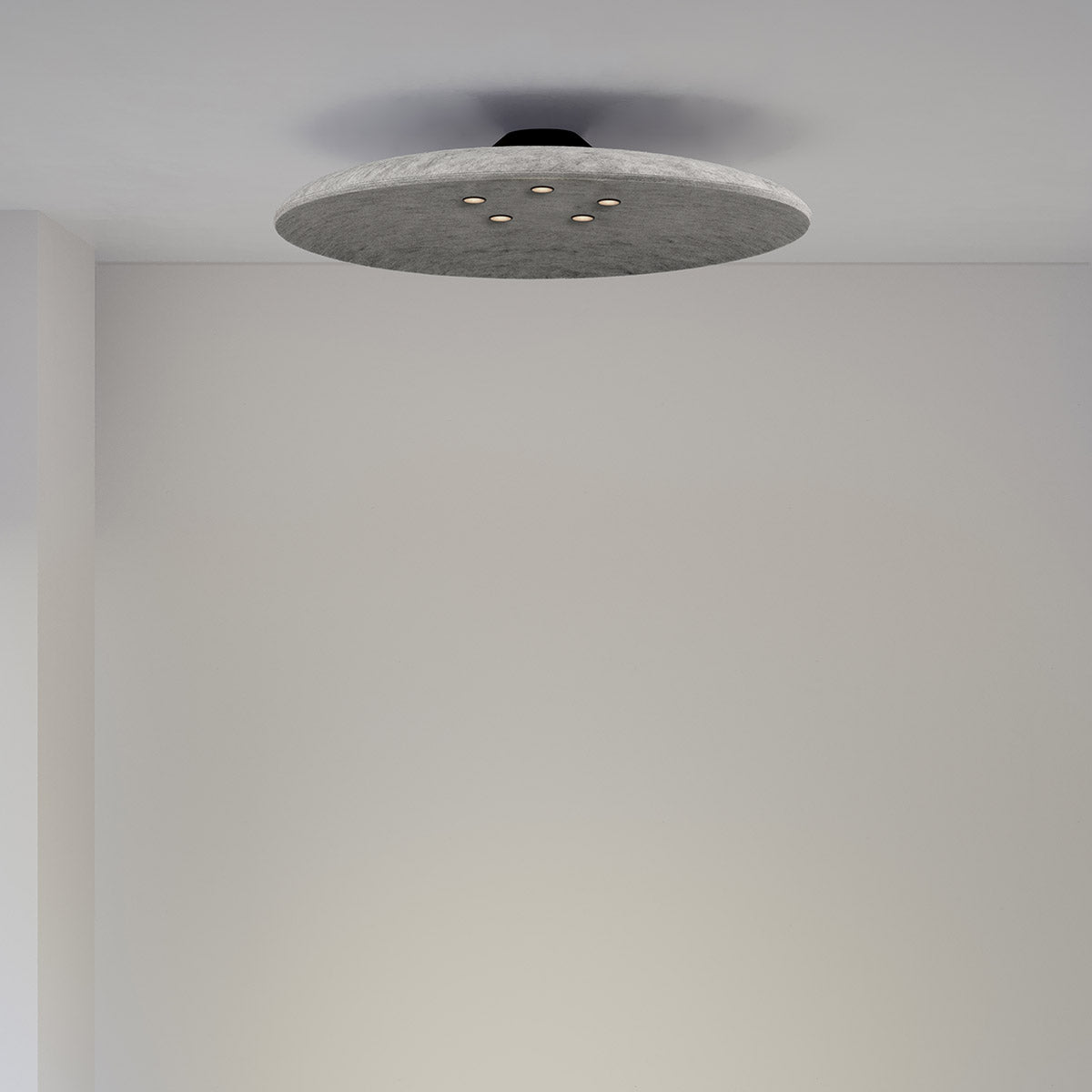 Luminaire acoustique Sonora Surface avec spots LED