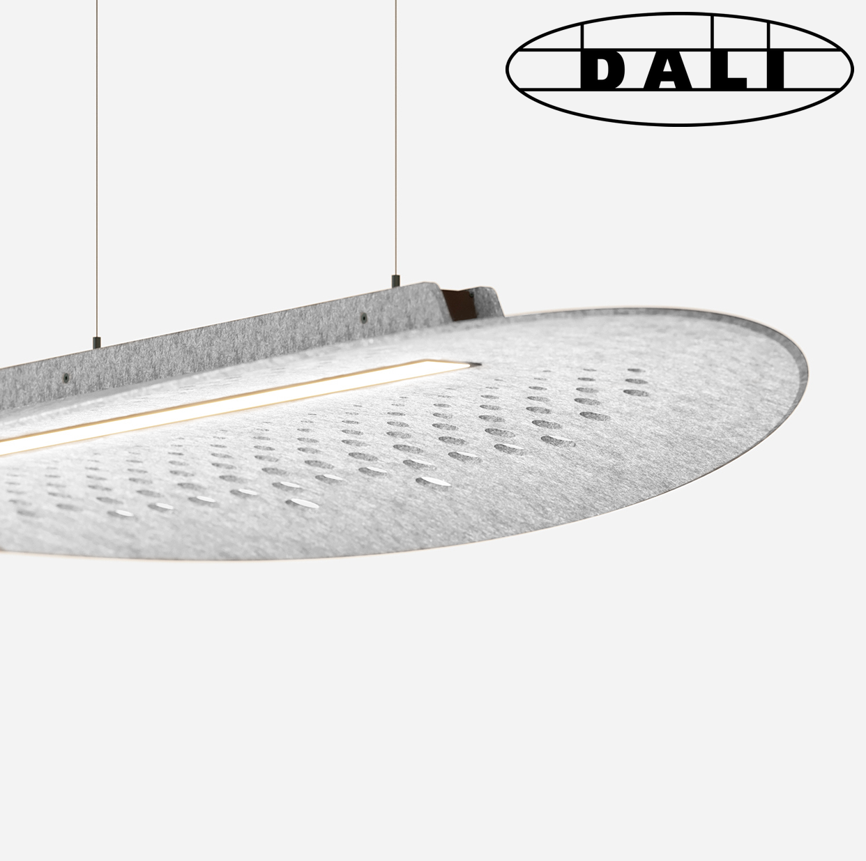 luminaire acoustique sulay de la collection kallma dali ultimlux