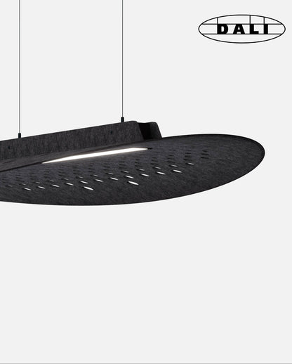 SULAY, le Luminaire circulaire acoustique suspendu, DALI, KALLMA