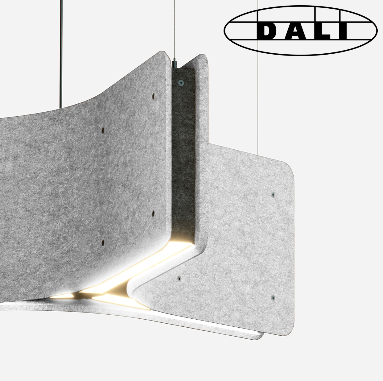 luminaire acoustique warawara de la collection kallma dali ultimlux