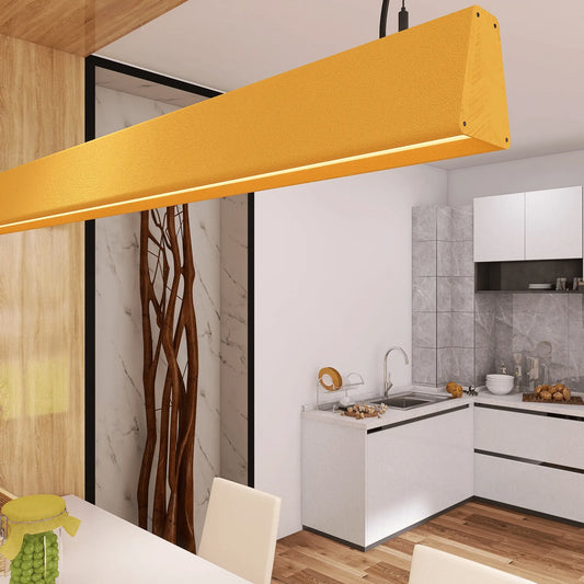 Suspension linéaire Dalia - Luminaire aluminium