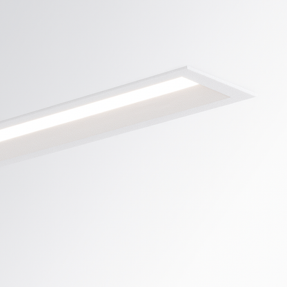 Suspension linéaire encastrable Shanga - Eclairage direct