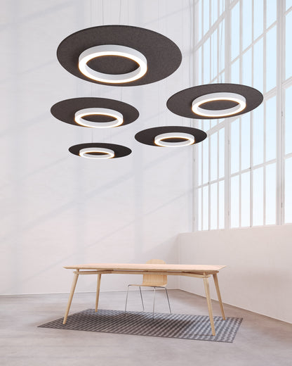 SIWI suspension circulaire acoustique, ON/OFF, KALLMA