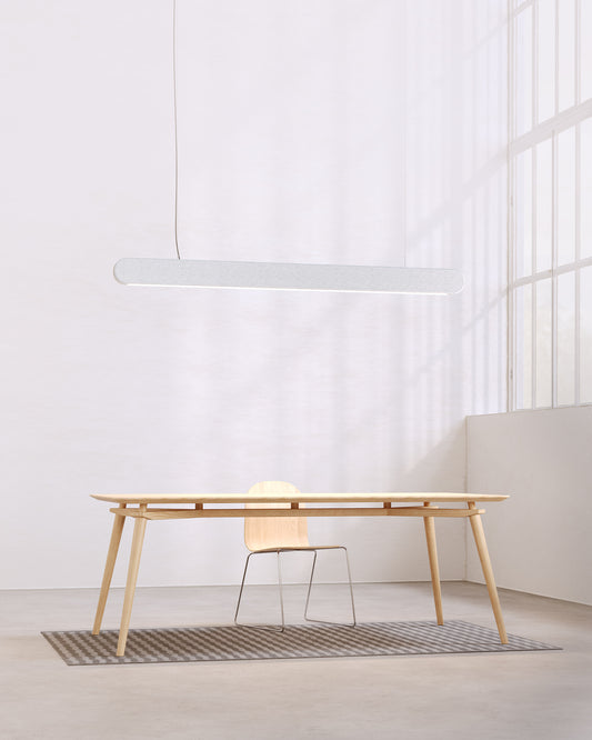 Suspension grise linéaire acoustique Kipu DALI