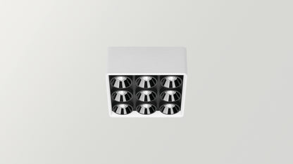 Applique Black Foster Micro Surface 3x3 LEDs