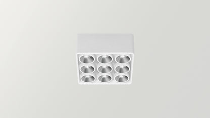 Applique Black Foster Micro Surface 3x3 LEDs