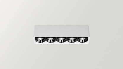 Applique Black Foster Micro Surface 5 LEDs